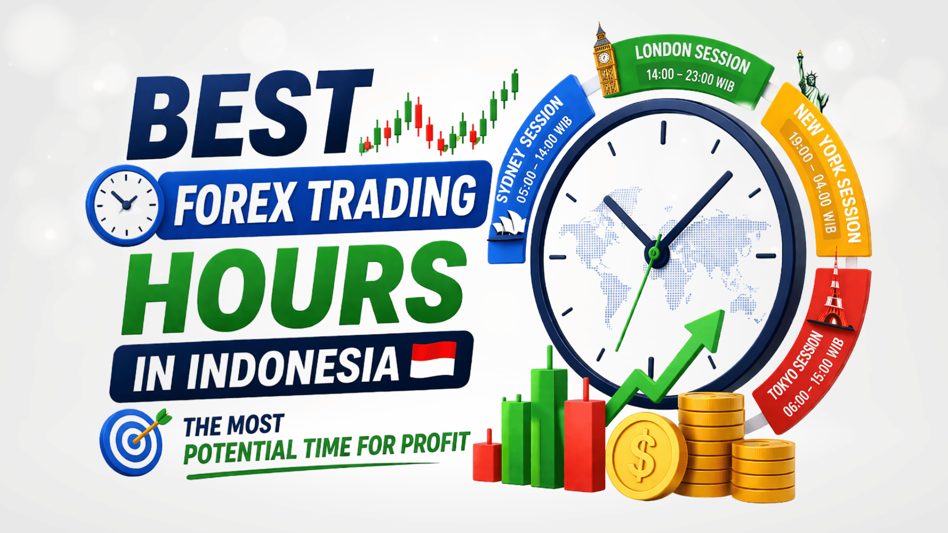 Jam Trading Forex Terbaik di Indonesia: Waktu Paling Potensial untuk Profit