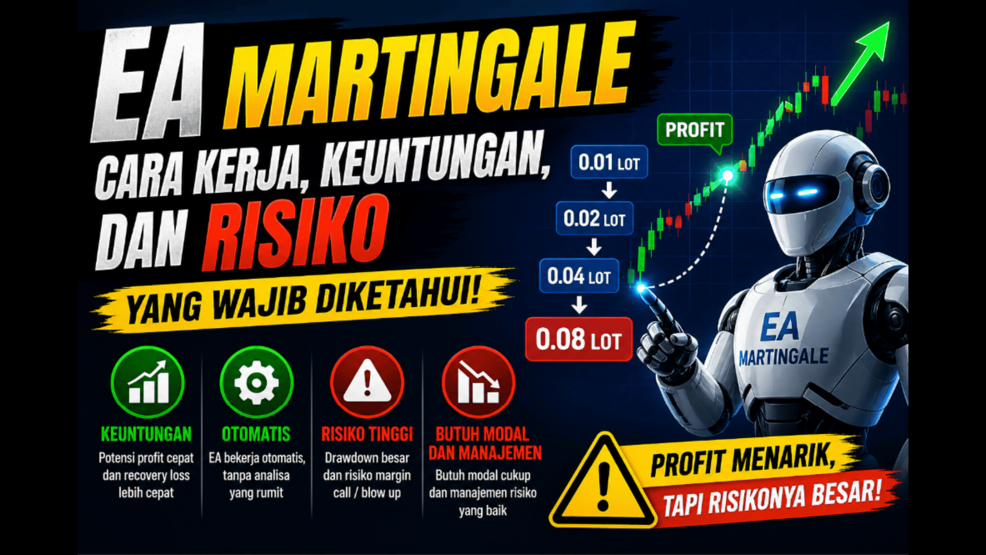 EA Martingale: Cara Kerja, Keuntungan, dan Risiko yang Wajib